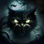 Placeholder: nightmare cat evil dream