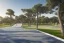 Placeholder: Day in quinta do lago, main avenida with jogging track and cycling lane