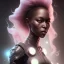 Placeholder: black super hero girl | very very anime!!!, fine - face, beyonce, red afro, realistic shaded perfect face, fine details. anime. realistic shaded lighting poster by ilya kuvshinov katsuhiro otomo ghost - in - the - shell, magali villeneuve, artgerm, jeremy lipkin and michael garmash and rob rey