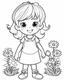 Placeholder: real cartoon coloring pages , no black color, no no flower, b/w outline art for kids coloring book page, Kids coloring pages, full white, kids style, white background, whole body, Sketch style, full body (((((white background))))), only use the outline., cartoon style, line art, coloring book, clean line art, white background, Sketch style