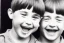 Placeholder: Photo of a bUck-toothed boy with a Huge grin and Bowlcut, closed eyes