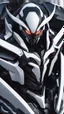 Placeholder: a close up of a Mega Giant in a venom suit, venomized, goth cybersuit, anime mech armor, overwatch character concept art, cyber skeleton, cyber japan armor, cyber fight armor, cyberpunk venom , hard surface character pinterest, reaper from overwatch, black heavy armor, mecha anthropomorphic penguin, mecha suit, venom mecha, muscular! cyberpunk