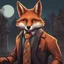 Placeholder: Narrow-eyed fox mutant anthropomorphic