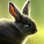 Placeholder: A portrait of a crystalised rabbit big good drawled hands, atmospheric, realistic, unreal engine cosmic galactic, cinematic lighting, octane render, yellow blue colors, transparent, cosmic ambiance, masterpiece, art by Yoji Shinkawa, composing fit inside