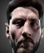 Placeholder: Simetric, Realistic image, roman bust, marble material, Lionel Messi, God light, 4k resolution, intricate details, ornate details, soft lighting, unreal engine 5.