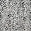 Placeholder: leopard print pattern, black on white vector.