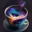 Placeholder: galaxy in a cup,