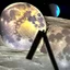 Placeholder: Paris on the moon