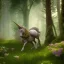 Placeholder: forest glade, unicorn, 8k