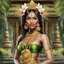 Placeholder: bali princess,fullbody ,style digital photo realistic