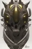 Placeholder: black African alien, cracks in the head, wicked, Asian eyes, crown, blood, 8k, finely detailed, photo realistic, Boris Vallejo style turquoise skull head gold dragon space alien rain skeleton silver helmet silver space suit spaceships