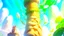 Placeholder: Fantasy digital illustration: huge, tall, colossal beanstalk reaching the sky