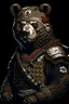 Placeholder: Samurai with a bear mask