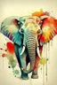 Placeholder: Art illustration elephant