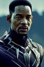 Placeholder: Potrait of Will Smith in black panther suit, no mask,agry yelling, dark forest, intricate details, full portrait, keep head in frame, highly detailed, digital painting, concept art, sharp focus, 8k, cinematic, dynamic lighting, realistic, HDR, octane render