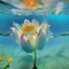 Placeholder: flower under water