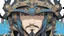 Placeholder: Man with Helmet Class in Kung fuu custom, black and blue color, solo leveling shadow drawing style, intricate details, highly detailed, high details, detailed portrait, masterpiece,ultra detailed, ultra quality