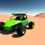 Placeholder: dune buggy, 3 wheeler, blueprint, green screeen background