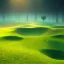 Placeholder: fractal landscape, volumetric fog, rays, lazer, godray,golf, 8k