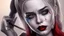 Placeholder: harley quinn cry, hyper realistic, intricate detail