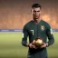 Placeholder: cristiano ronaldo , holding world cup , unreal engine 5