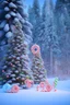 Placeholder: candy canes,snowy fir forest,bokeh, utra realistic, hyper detailed, masterpiece, sharp focus,volumetric lighting, ultra photoreal, hypermaximalist, unreal engine, UHD, 64k