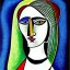 Placeholder: portrait of a woman picasso style