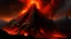Placeholder: Una criatura de escamas de obsidiana y ojos de magma flota sobre un volcán activo en un mundo de atmósfera densa, su movimiento genera ondas de calor que distorsionan el aire como espejismos líquidos, estilo de pintura volcánica digital con texturas rugosas y paleta ígnea, fusionando la intensidad de Caravaggio con la escala cósmica de Chesley Bonestell.