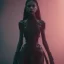 Placeholder: jenna ortega black dress, dark make up, gothic style, hyper detail, octane render, unreal engine 5, 8k resolation