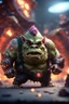 Placeholder: really macho pimp orc pigs that go hard , in front of space portal dimensional glittering device, bokeh like f/0.8, tilt-shift lens 8k, high detail, smooth render, down-light, unreal engine, prize winning