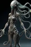 Placeholder: gorgeous female humanoid alien model, tentacles