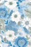 Placeholder: Rustic Neutral Boho blue Floral image
