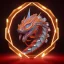 Placeholder: Ring dragon as diamond with red diamond eyes, sculpture, hyperphotorealistic, 8k,HDR,macro lens, sharp focus, hyper detail, sparkle, unreal engine 5, neon lighting, masterpiece, hypermaximalist, inctrate detailed