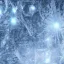 Placeholder: celestial, ice crystals, snow, icicles, reflections