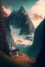 Placeholder: Escape to the mountains