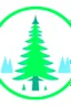 Placeholder: vector icon of a spruce tree