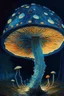 Placeholder: Magical mushroom by van gogh