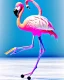 Placeholder: flamingo on ice skating