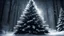 Placeholder: darkness,photoreal A majestic Christmas tree, adorned with twinkling lights, stands out in the scene. spreading Christmas joy in an glowing snow covered enchanted forest with fireflies and gee at night by lee jeffries, otherworldly creature, in the style of fantasy movies, photorealistic, shot on Hasselblad h6d-400c, zeiss prime lens, bokeh like f/0.8, tilt-shift lens 8k, high detail, smooth render, unreal engine 5, cinema 4d, HDR, dust effect, vivid colors,night