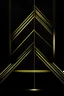 Placeholder: one black straight line, gold in the center