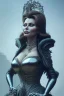 Placeholder: Sophia Loren as evil queen in leather, cleavage, angry, stern look. character design by cory loftis, fenghua zhong, ryohei hase, ismail inceoglu and ruan jia. unreal engine 5, artistic lighting, highly detailed, photorealistic, fantasy