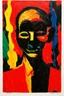 Placeholder: behind the mask, the shadow burns; Dada; Fauvism