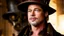 Placeholder: whole body portrait of Brad Pitt as a steampunk character in a steampunk setting, HD 4K, sharp detail, photo-realistic accurate face and features, cinematic lighting, award winning photography