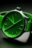 Placeholder: A watch with green