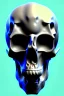 Placeholder: skulls aliens, clean art NFT,