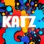 Placeholder: A stunning 4D rendered illustration featuring the name "KATZ" in a captivating and uniqu style. The bright, bold white letters are illuminated with vivid white. The Katz logo is the central focus. Surrounding the KATZ are abstract patterns and shapes in a myriad of colors, including all colors, especially blues, reds and yellows. Some of these patterns resemble fluid or paint splatters, while others have a more structured, almost psychedelic appearance. The overall feel of the image is dynamic,