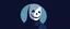 Placeholder: 8 bit pixelart of a shadow figure with a white smooth wide smiling mask