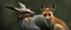 Placeholder: portrait of wild dragon kangaroo fox above byzantes