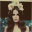 Placeholder: lana del rey, old polaroid, in the style of Vargas