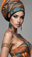 Placeholder: fulbody top heavy,this girl is 21 year old girl name Tania Nassar FROM EGYPT inspired by HERMÈS and Jean Paul Gaultier, ((perfect face)), his skin is soft to the touch and gorgeous to look at,sophisticated composition,Natural Beauty, intricate, elegant, colorful, wlop, artgerm, 8k, epic, sharp focus, hyper-realism painting, concept art, matte painting, 8 k resolution, digital art, filigree, rim lighting,